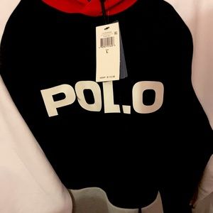 A polo sweatshirt